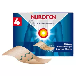 NUROFEN Pensos analgésicos 24 horas 200 mg, 4 unidades