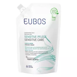 EUBOS SENSITIVE Duche & Recarga de creme, 400 ml