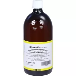 RIVANOL Solução 0,1%, 1000 ml