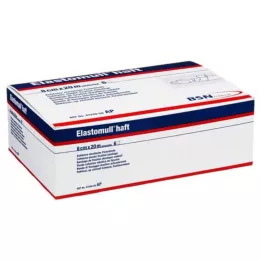 ELASTOMULL Ligadura de fixação adesiva 8 cmx20 m, 6 unid