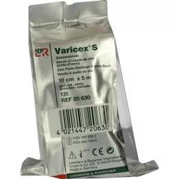 VARICEX S Ligadura adesiva de zinco 10 cmx5 m, 1 pc