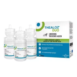 THEALOZ Colírio Duo, 3X10 ml