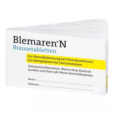BLEMAREN T Tiras de teste do calendário de controlo, 27 unidades