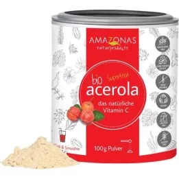 ACEROLA 100% puro orgânico natural vitamina C em pó, 100 g