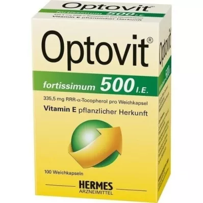 OPTOVIT Fortissimum 500 cápsulas, 100 unid