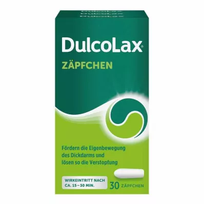 DULCOLAX Supositórios, 30 unid DULCOLAX Supositórios, 30 unid