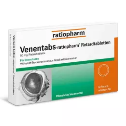VENENTABS-comprimidos de libertação prolongada ratiopharm, 50 unid