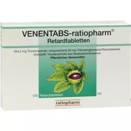 VENENTABS-comprimidos de libertação prolongada ratiopharm, 100 unid