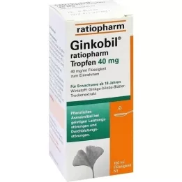 GINKOBIL-ratiopharm gotas 40 mg, 100 ml