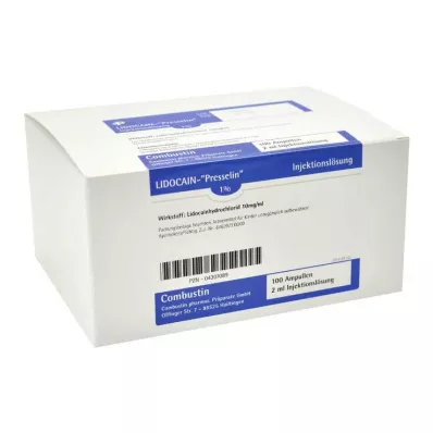 LIDOCAIN PRESSELIN Solução injetável a 1%, 50X2 ml LIDOCAIN PRESSELIN Solução injetável a 1%, 50X2 ml