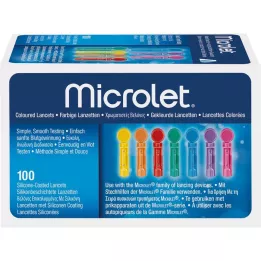 MICROLET Lancetas, 100 unidades