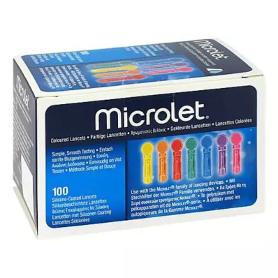 Lancetas Microlet, 100 unid