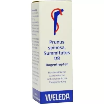 PRUNUS SPINOSA SUMMITATES D 8 colírios, 10 ml