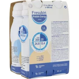 FRESUBIN PROTEIN Energia DRINK Biberão de nozes, 4X200 ml