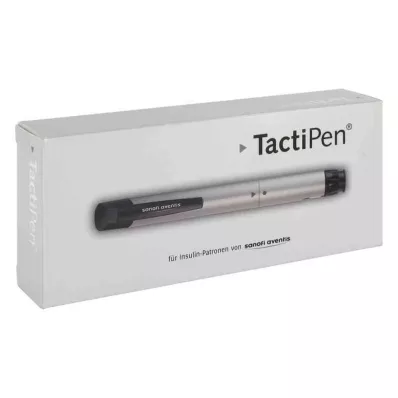 TACTIPEN Dispositivo de injeção prateado, 1 peça TACTIPEN Dispositivo de injeção prateado, 1 peça
