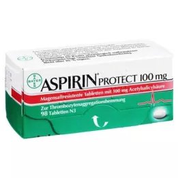 ASPIRIN Protect 100 mg comprimidos com revestimento entérico, 98 unidades