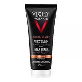 VICHY HOMME Gel de duche Hydra Mag C, 200 ml