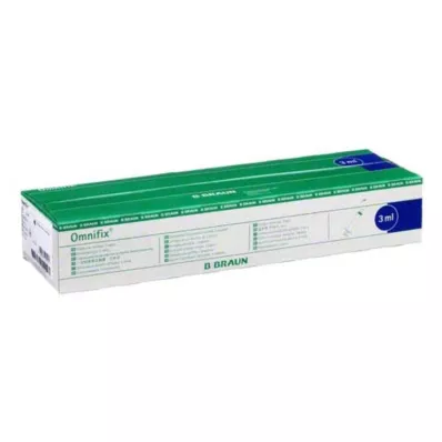 OMNIFIX Solo Spr.3 ml Luer sem látex, 100X3 ml