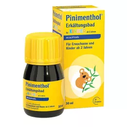PINIMENTHOL Banho frio para crianças com 2 anos ou mais Eucalipto, 30 ml