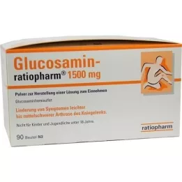 GLUCOSAMIN-RATIOPHARM 1500 mg Plv.para uso oral, 90 unid