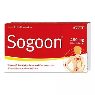 SOGOON 480 mg comprimidos revestidos por película, 20 unidades SOGOON 480 mg comprimidos revestidos por película, 20 unidades