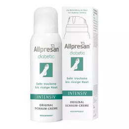 ALLPRESAN espuma intensiva para o pé diabético, 125 ml