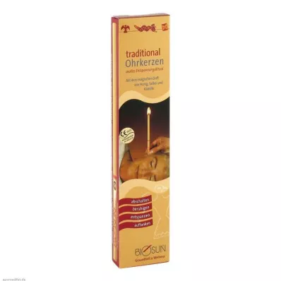 BIOSUN Velas tradicionais para as orelhas, 2 peças BIOSUN Velas tradicionais para as orelhas, 2 peças