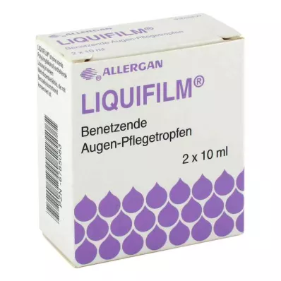 LIQUIFILM Colírio humidificante para os olhos, 2X10 ml LIQUIFILM Colírio humidificante para os olhos, 2X10 ml