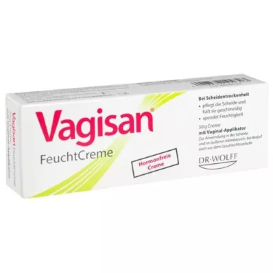 VAGISAN Creme hidratante com aplicador, 50 g