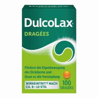 DULCOLAX Dragees comprimidos com revestimento entérico, 100 unidades DULCOLAX Dragees comprimidos com revestimento entérico, 100 unidades