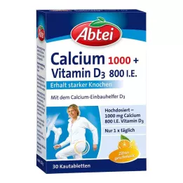ABTEI Osteo Vital Citrus Comprimidos Mastigáveis, 30 Cápsulas