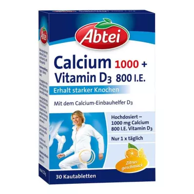 ABTEI Osteo Vital Citrus Comprimidos Mastigáveis, 30 Cápsulas