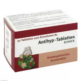 ANTIHYP Comprimidos Schuck, 50 unid