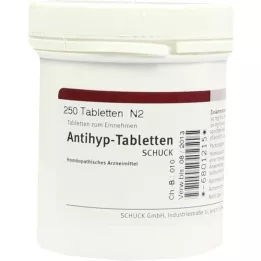 ANTIHYP Comprimidos Schuck, 250 unid