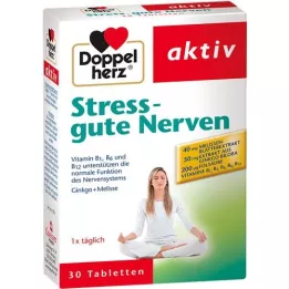 DOPPELHERZ Comprimidos para os bons nervos do stress, 30 unidades