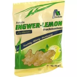 INGWER LEMON Bombons+Vitamina C, 75 g