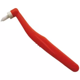 EDELWHITE Escova de tufos simples S+2, 2 peças