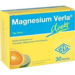 MAGNESIUM VERLA grânulos directos citrinos, 30 peças