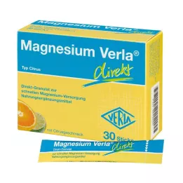 MAGNESIUM VERLA grânulos directos citrinos, 30 peças