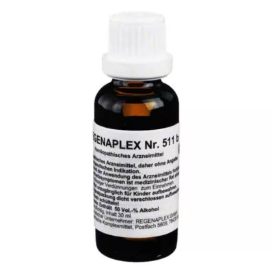 REGENAPLEX N.º 511 b gotas, 30 ml