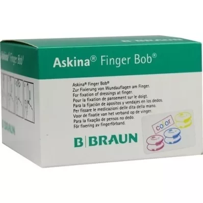 ASKINA Finger Bob colorido, 50 pcs