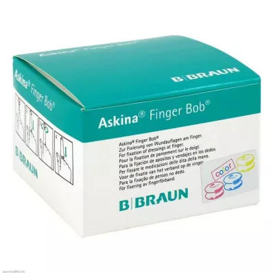 ASKINA Finger Bob colorido, 50 pcs ASKINA Finger Bob colorido, 50 pcs