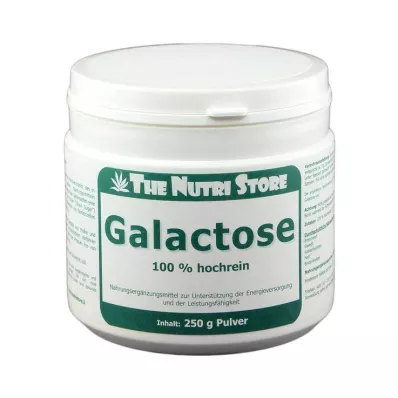 Galactose 100% pó puro, 250 g Galactose 100% pó puro, 250 g