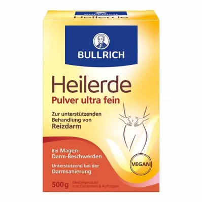 BULLRICH Argila cicatrizante plv.para ingestão e aplicação, 500 g BULLRICH Argila cicatrizante plv.para ingestão e aplicação, 500 g
