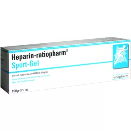 HEPARIN-RATIOPHARM Gel desportivo, 150 g