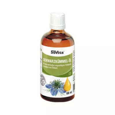 SOVITA Óleo de sementes de cominho preto, 100 ml