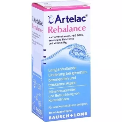 ARTELAC Rebalance colírio, 10 ml