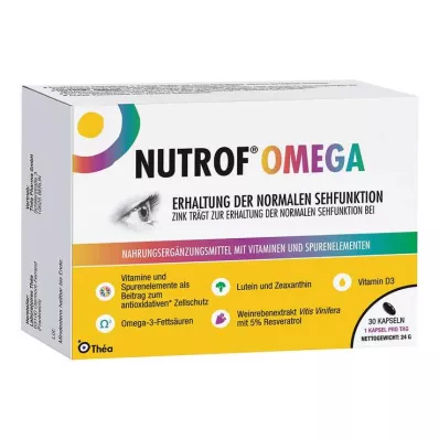 NUTROF Cápsulas Omega, 30 unidades