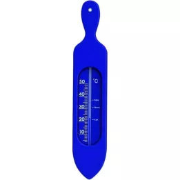 BADETHERMOMETER Plástico azul, 1 unidade