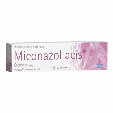 Creme de miconazol acis, 20 g Creme de miconazol acis, 20 g